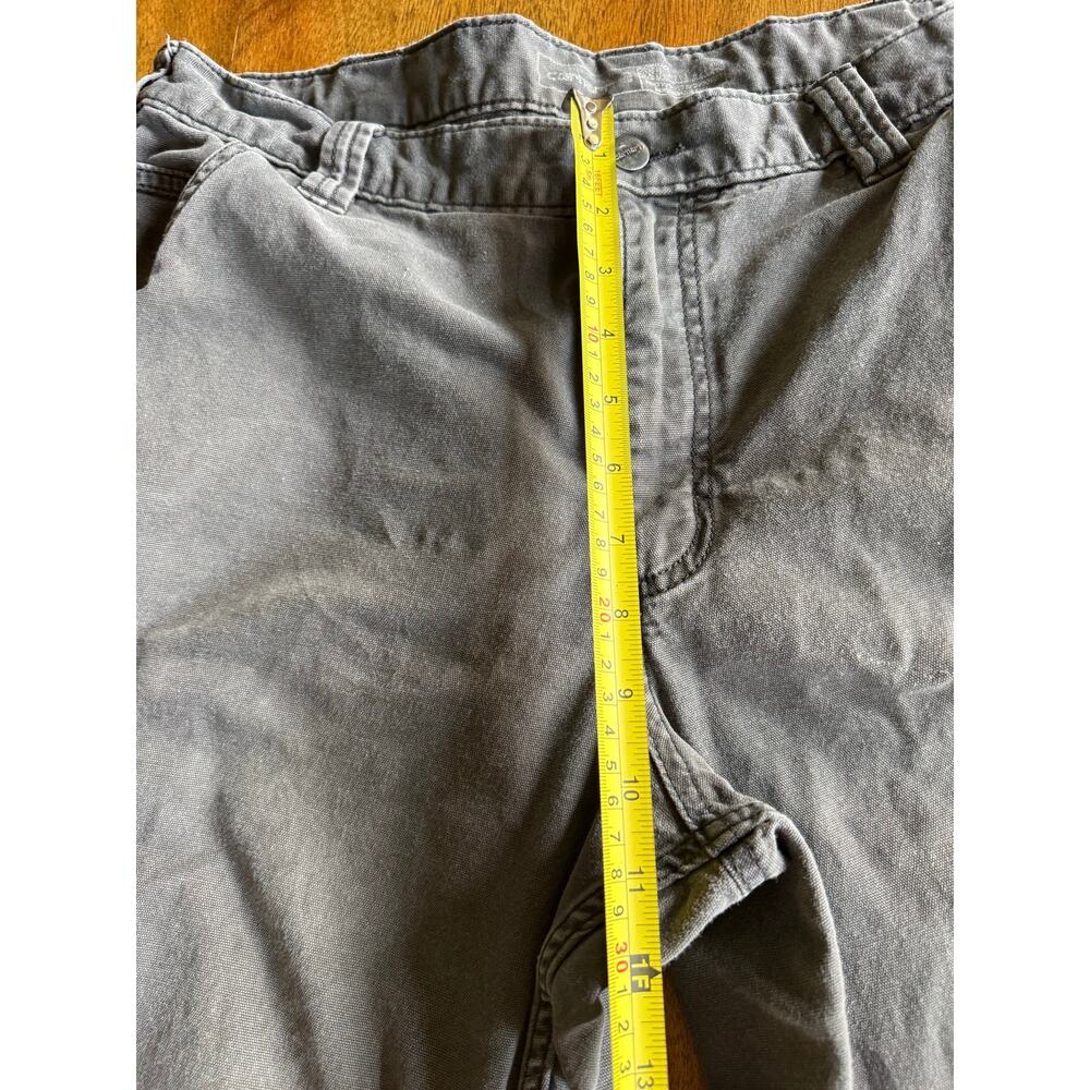 Carhartt Rugged Flex Relaxed Fit Canvas Work Pants Gray 36x30 BN2291-M - Picture 7 of 9